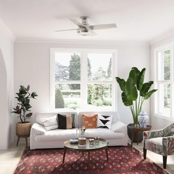 Dempsey 44" Low Profile Ceiling Fan with LED Light - Image 14