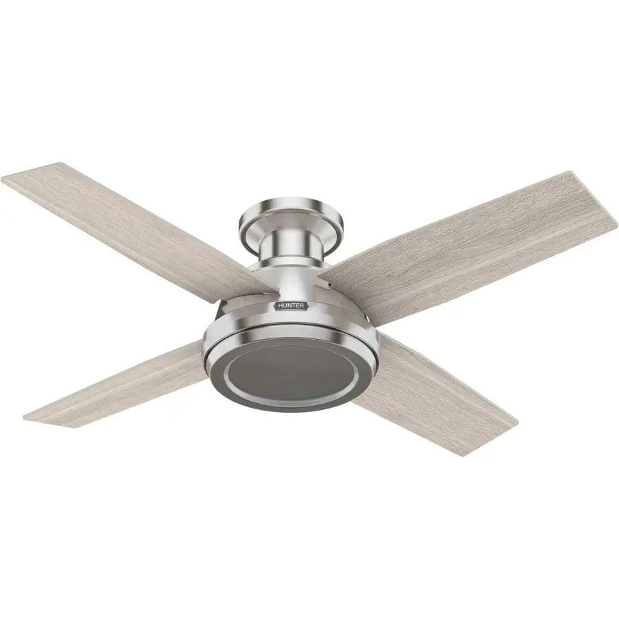 Dempsey 44" Low Profile Ceiling Fan with LED Light - Image 42