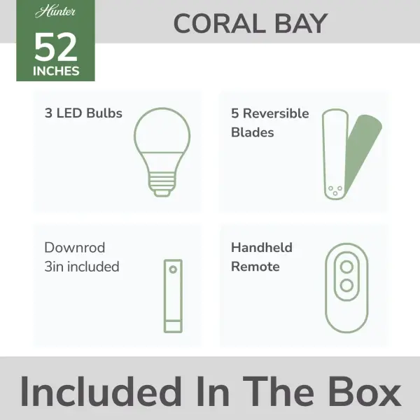 Coral Bay Outdoor with Light 52 inch - Image 18