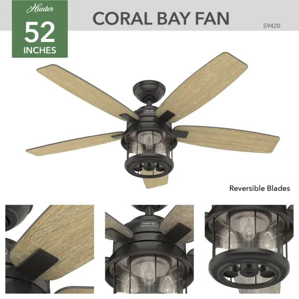 Coral Bay Outdoor with Light 52 inch - Image 4