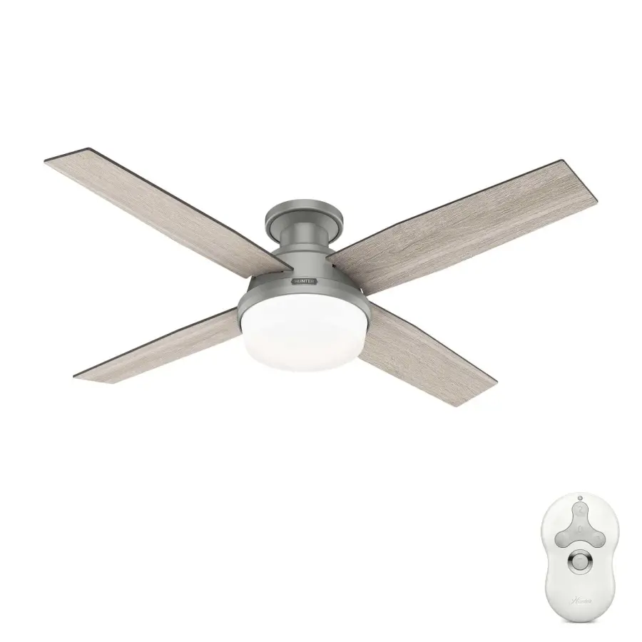 Dempsey 52" LED Ceiling Fan in Noble Bronze - Image 1
