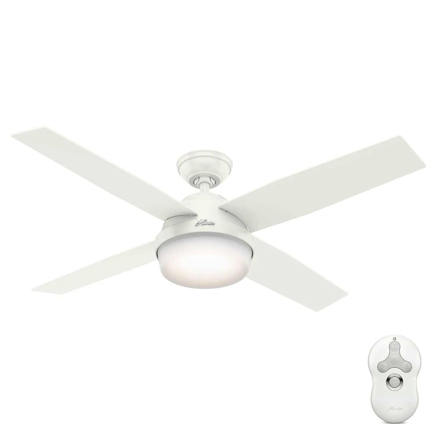 Dempsey 52" Ceiling Fan with LED Light