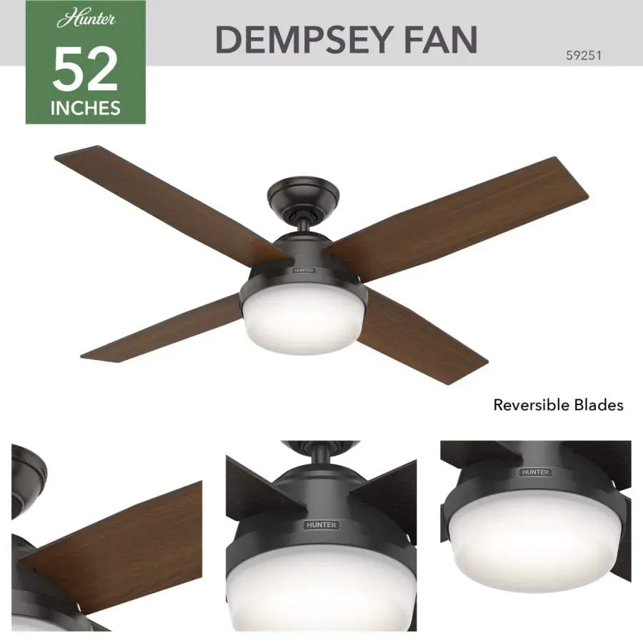 Dempsey Outdoor with Light 52 inch - Image 8