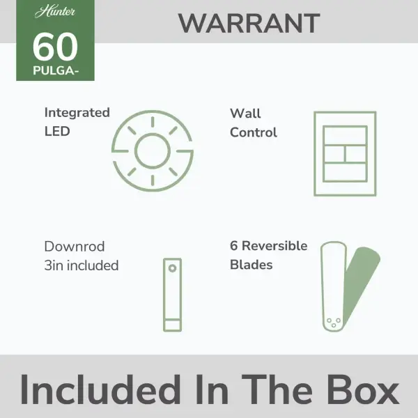 Warrant ENERGY STAR with Light 60 inch - Image 21