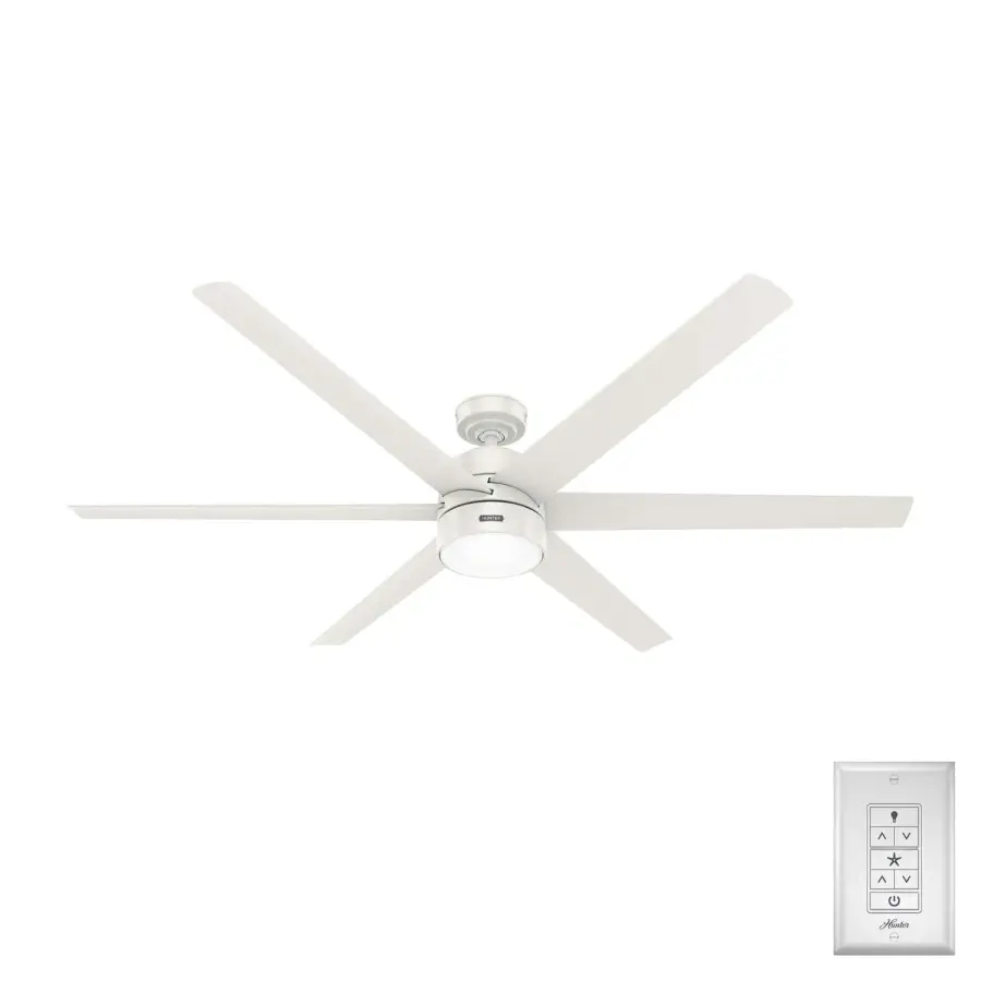 Solaria 72" Outdoor Ceiling Fan with Light - Image 1