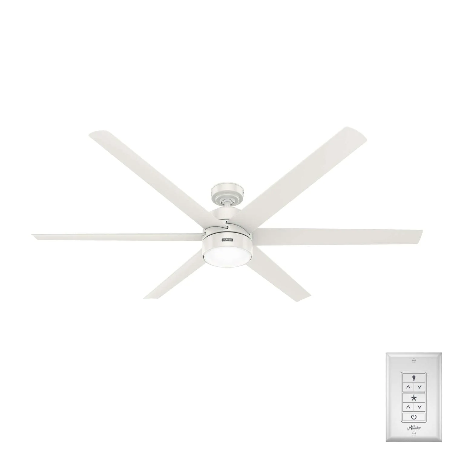 Solaria 72" Outdoor Ceiling Fan with Light
