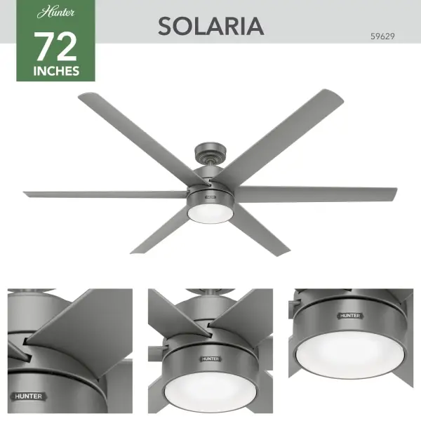 Solaria Outdoor ENERGY STAR with LED Light 72 inch - Image 6