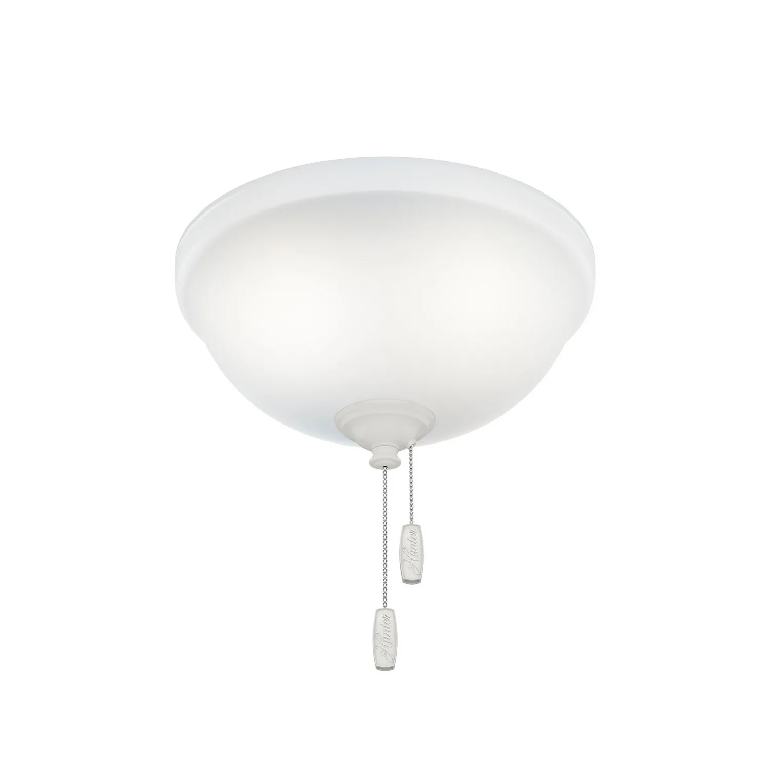 LED Ceiling Fan Bowl Light Kit in White
