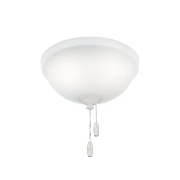 LED Ceiling Fan Bowl LED Ceiling Fan Bowl in White