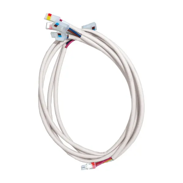 If you have high ceilings and need downrods over 36 inches or more for the perfect fan height, then we have you covered. Our current fans are wired for a standard ceiling height so they only go up to 12 inch downrods. This 48 inches of extra wire will help you extend your fan to the height you need for those higher ceilings. Easy to use with connectors included, this kit is for you. Shop for the right fan and don't forget the extra downrods you will need to reach great ceiling heights. Compatible with EcoWhisper DC motor with G1.9 Receiver (located in canopy). This kit includes two sets of wires, accommodating both 36-inch and 48-inch downrod sizes. The 36-48 inch wire kit makes adding a downrod simple with our easy-to-follow instructions. Not compatible with HunterExpress ceiling fans.