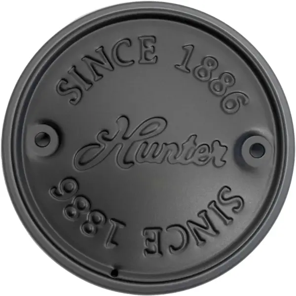 A Light Cap with a New Bronze finish is a must have for your fan if you prefer it to not have a light kit or globe attached. This decorative piece covers the globe bowl wiring at the bottom of the fan's light components and comes in multiple finishes to match your fan. It keeps the dust out and keep the fan looking finshed and sleek. Works with Hunter and Casablanca fans, not including Hunter Original® fan New Bronze Gives you the ability to remove the light kit from your fan if its not your primary light source.