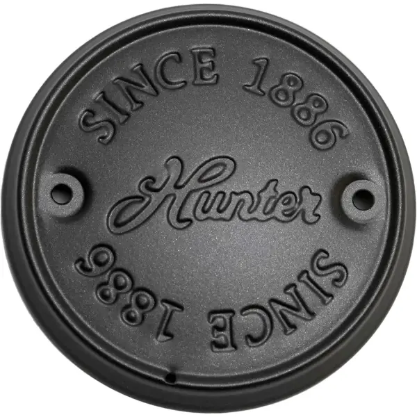A Light Cap with a Noble Bronze finish is a must have for your fan if you prefer it to not have a light kit or globe attached. This decorative piece covers the globe bowl wiring at the bottom of the fan's light components and comes in multiple finishes to match your fan. It keeps the dust out and keep the fan looking finshed and sleek. Works with Hunter and Casablanca fans, not including Hunter Original® fan Noble Bronze Gives you the ability to remove the light kit from your fan if its not your primary light source.
