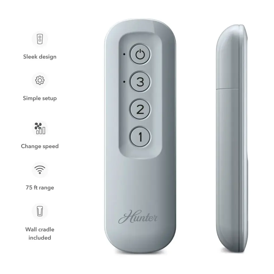 Universal No Light Handheld Remote with Receiver - 99729 - Image 2
