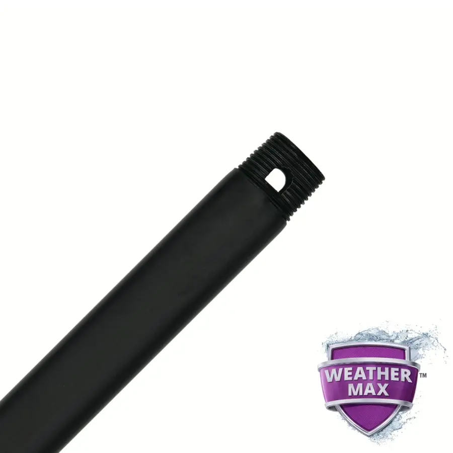 Matte Black All-Weather 12" Downrod - 99738