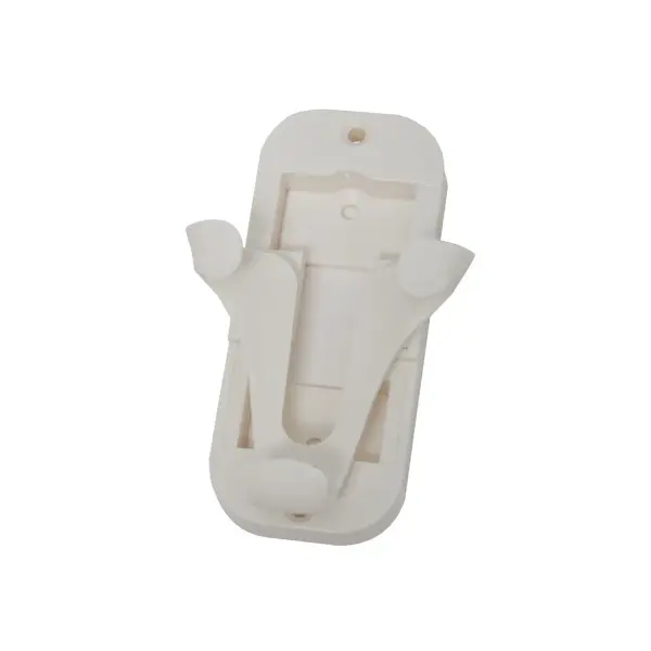 The Ceiling Fan Remote Control Holder in White is the perfect accessory to keep you from losing your ceiling fan remote. Mount it to the wall or next to your favorite chair on a table and make your life easier. Compatible with the Hunter and Casablanca fans, not including the Hunter Original® Fan. Make sure you are getting the right one for your fan remote and match it to the color of the remote to keep everything coordinated. Compatible with Hunter and Casablanca fans, except for Hunter Original models and those featuring a DC motor with pull chain. White Great place to store your remote so you don't lose it.