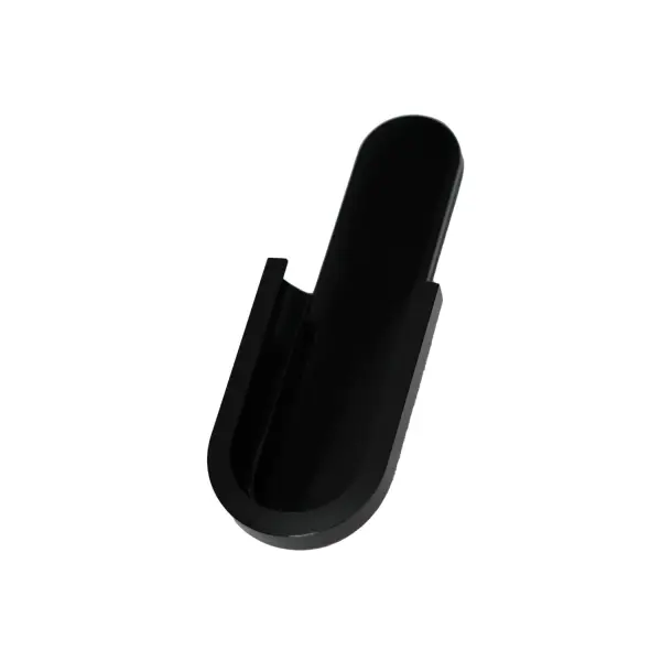 The Ceiling Fan Remote Control Holder is the perfect accessory to keep you from losing your ceiling fan remote. Mount it to the wall or next to your favorite chair on a table and make your life easier. Compatible with the Hunter and Casablanca fans, not including the Hunter Original® Fan. Make sure you are getting the right one for your fan remote and match it to the color of the remote to keep everything coordinated. Compatible with Hunter and Casablanca fans, except for Hunter Original models and those featuring a DC motor with pull chain. Black Great place to store your remote so you don't lose it.