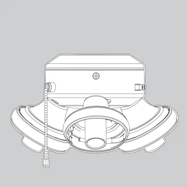 Switch Housing-Empty-Matte Silver - K037501664