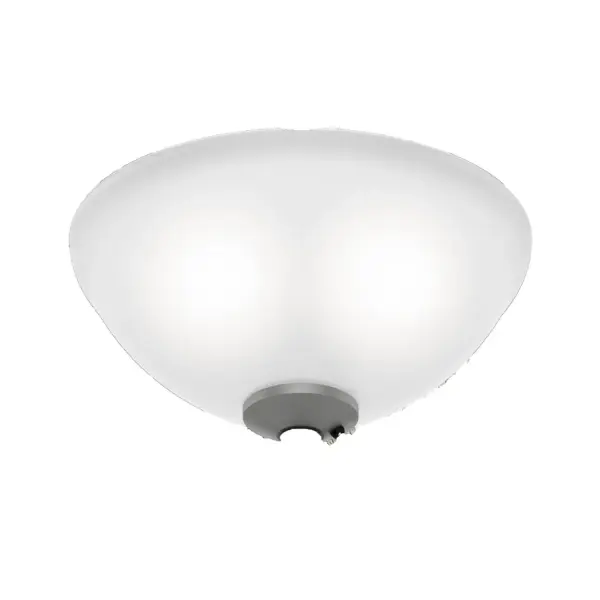 Glass Globe-Painted White Cased - K055601045