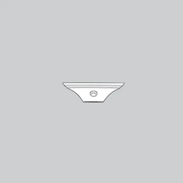 Finial Cap-White - K055901132