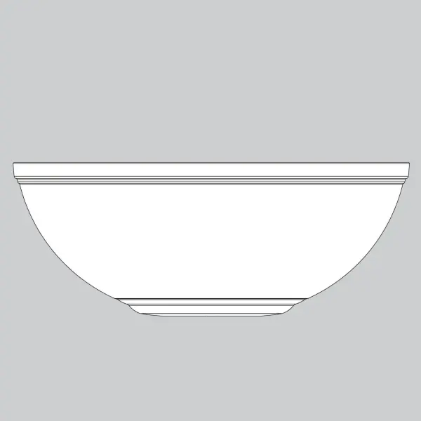 Glass Bowl-Tea Stain - K067201176