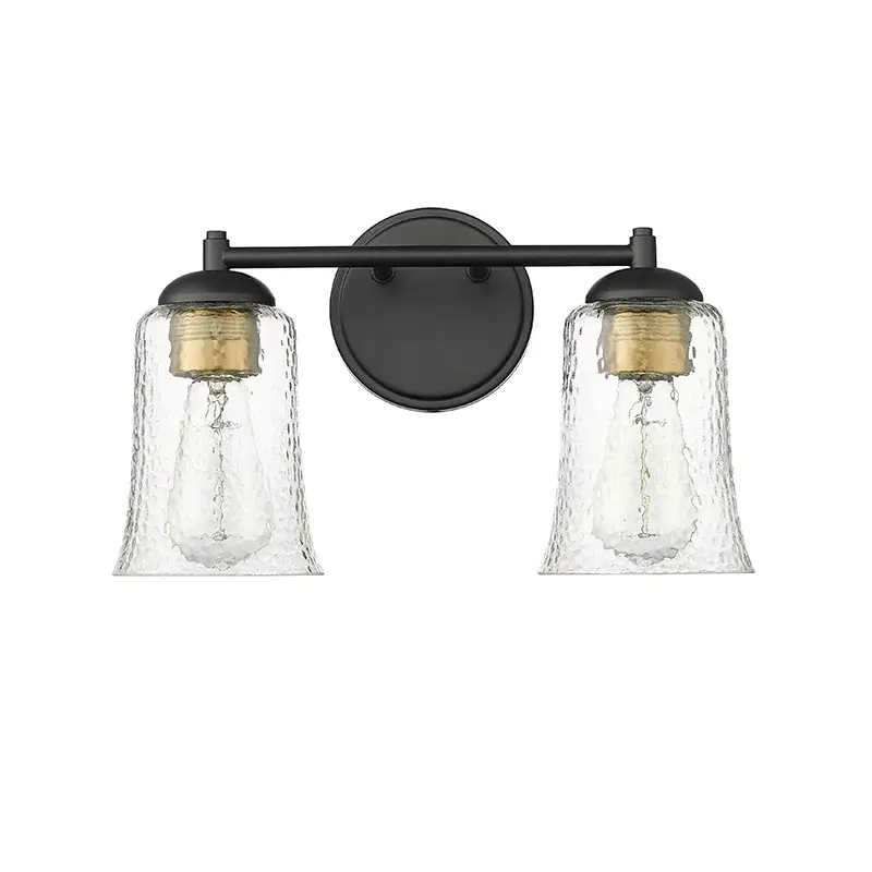 10102 Matte Black Bath Vanity Light