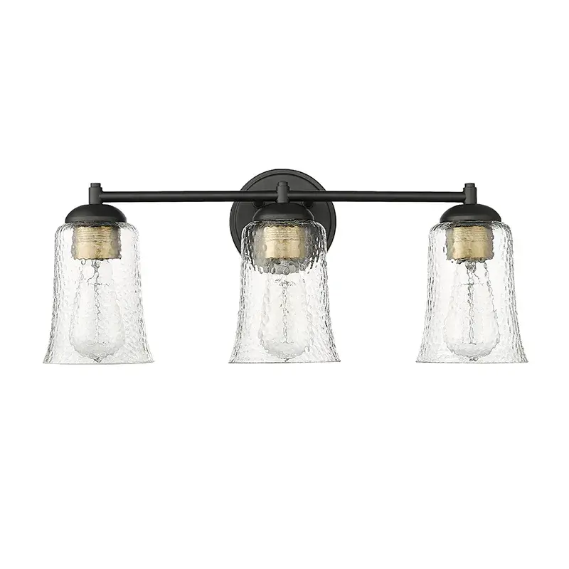 Matte Black Bath Vanity Light