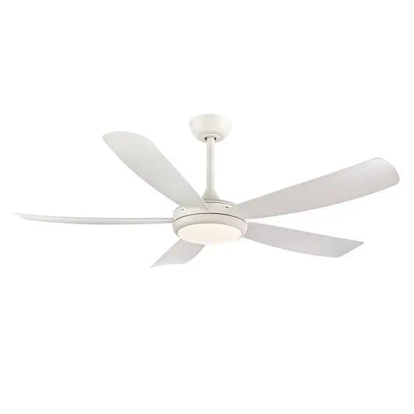 Airstra 52" Ceiling Fan with LED Light in Matte White