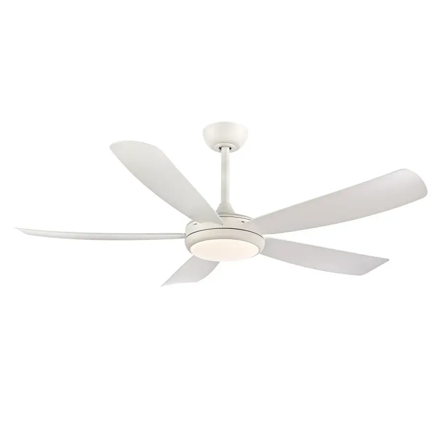 Airstra 52" Ceiling Fan with LED Light in Matte White