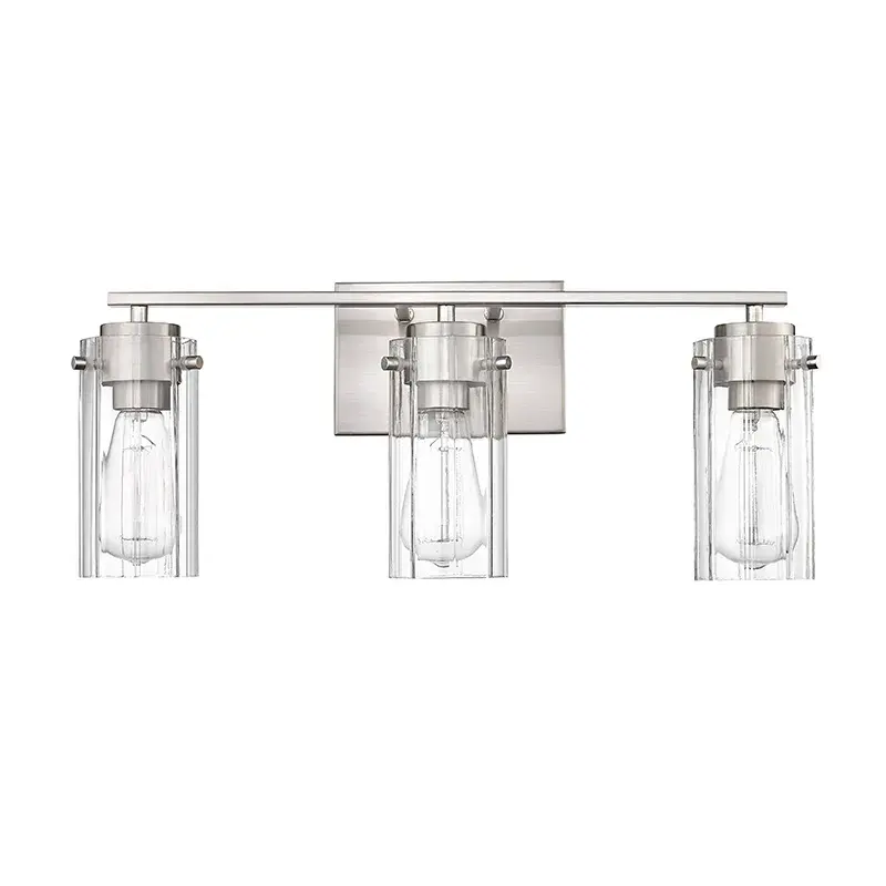 Brushed Nickel Bath Vanity Light