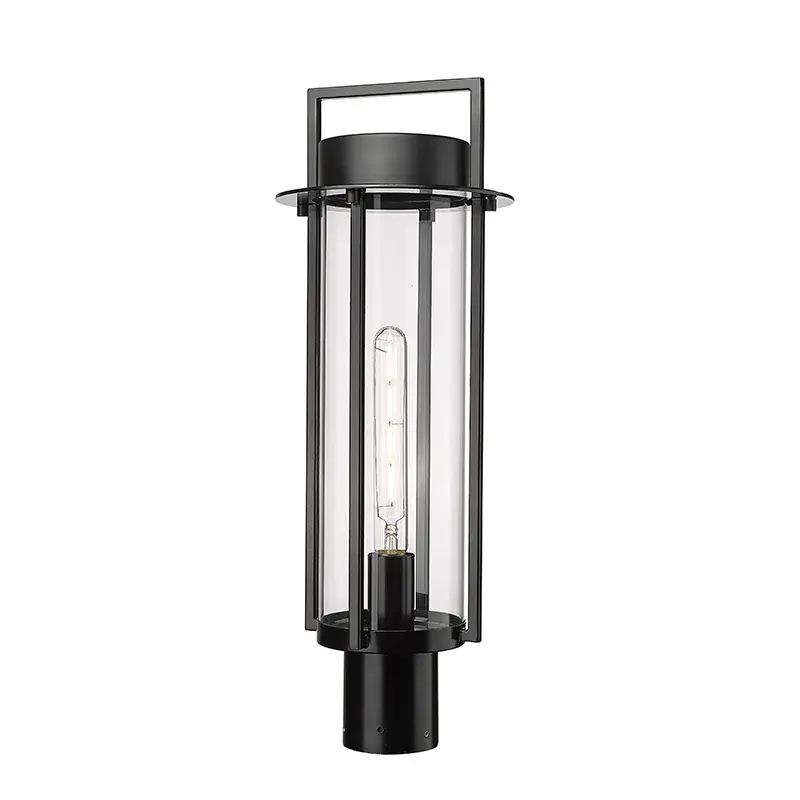 Outdoor Wall Sconce in Powder Coated Black