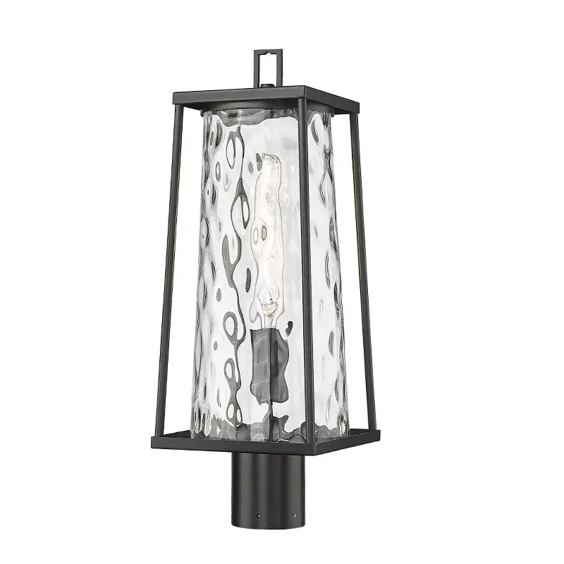 Outdoor Wall Sconce in Powder Coated Black