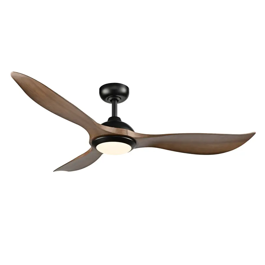 Wynleaf 52" LED Ceiling Fan in Matte Black