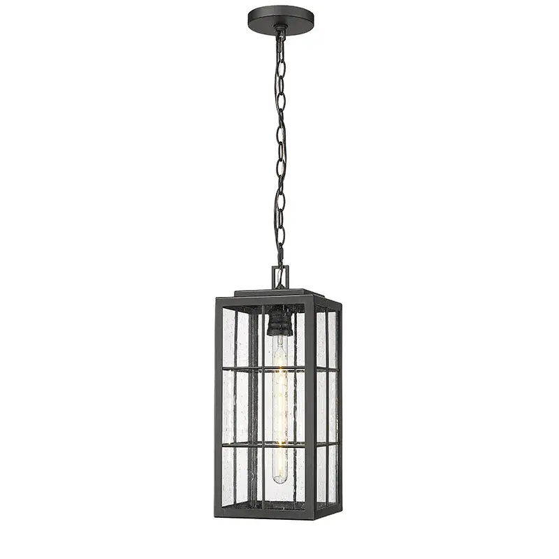 Outdoor Wall Sconce in Powder Coated Black