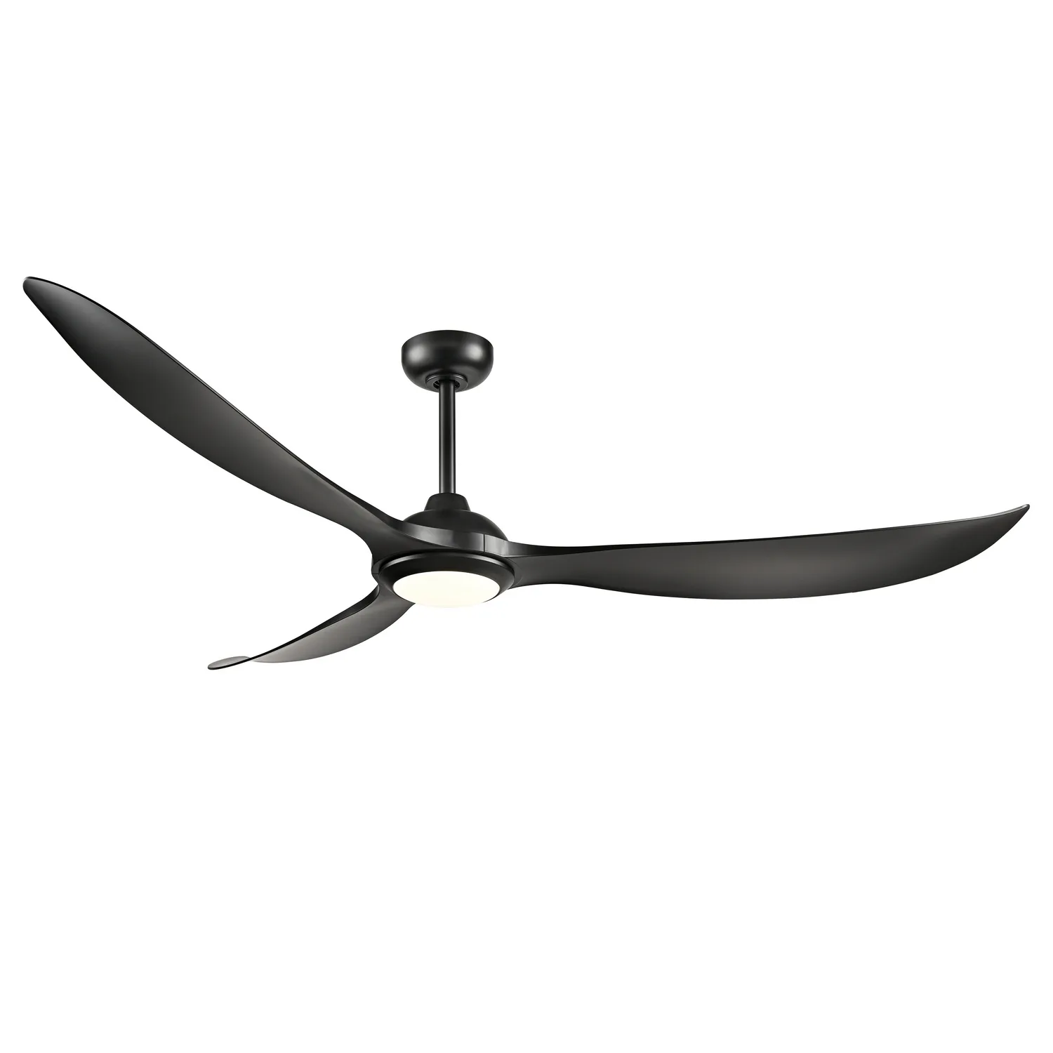 Wynleaf 72" Ceiling Fan in Matte Black