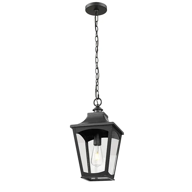 Outdoor Wall Sconce in Powder Coated Black