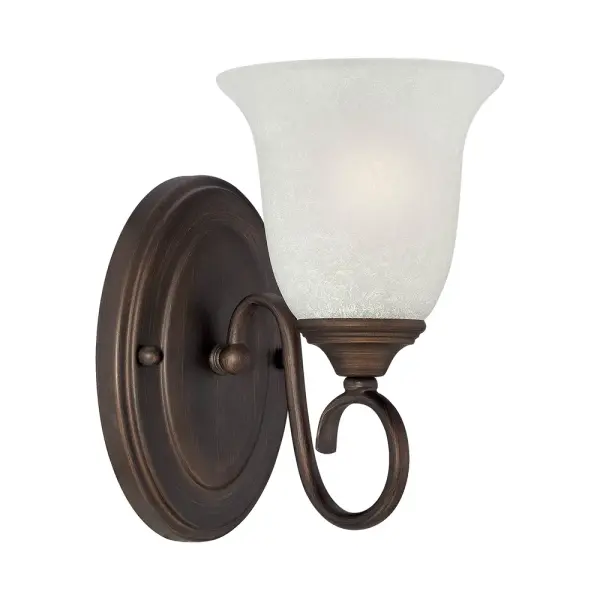 The 1181 Bronze Wall Sconce delivers traditional styling with a warm bronze finish, perfect for adding ambient lighting to hallways, entryways, and bedrooms while complementing classic interiors.