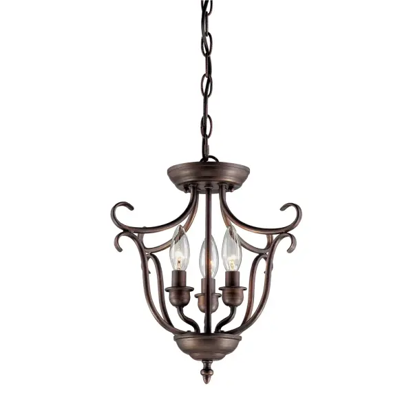 A timeless bronze pendant light that brings warmth and sophistication to dining areas, entryways, and commercial spaces. The rich bronze finish complements both traditional and transitional interiors.