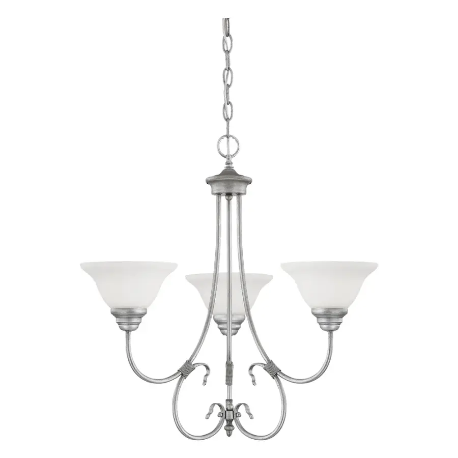 1363 Silver Chandelier