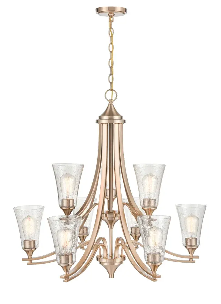 Modern Gold Chandelier