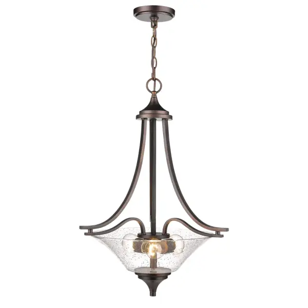 The 1473 Bronze Pendant offers timeless appeal with its warm bronze finish. A versatile lighting solution suitable for both residential and commercial applications, ideal for creating ambient lighting.