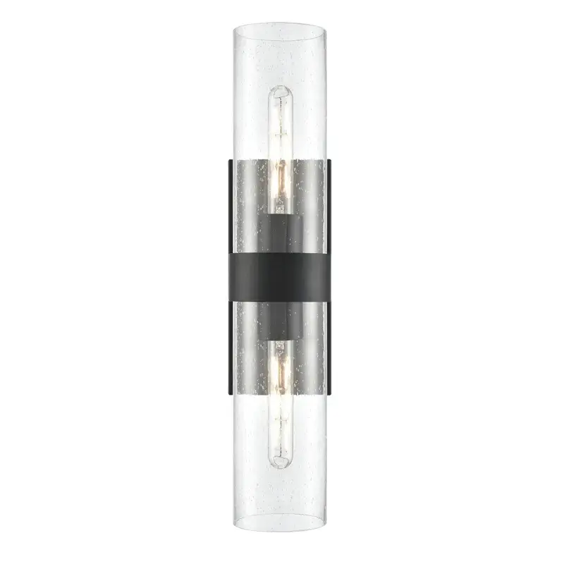 15102 Matte Black Wall Sconce