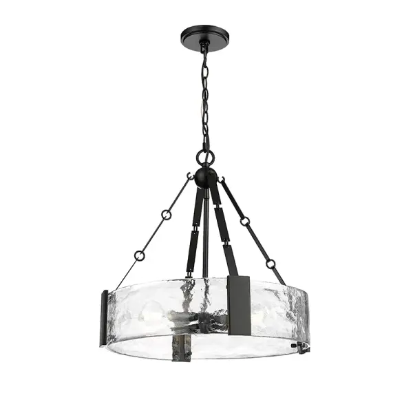 19403 Matte Black Pendant