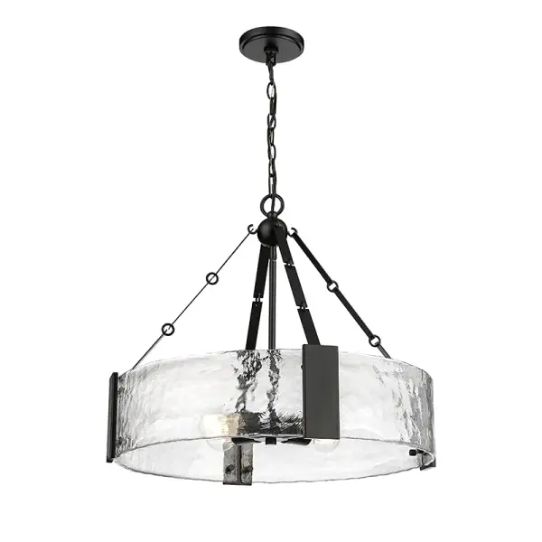 A sleek matte black pendant that brings contemporary sophistication to any room. The neutral finish pairs effortlessly with various design styles while making a bold statement.