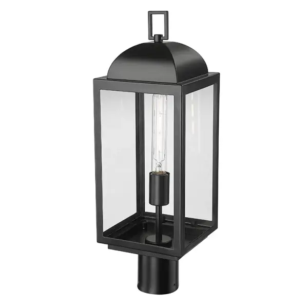 194201 Outdoor Light in Powder Coated Black