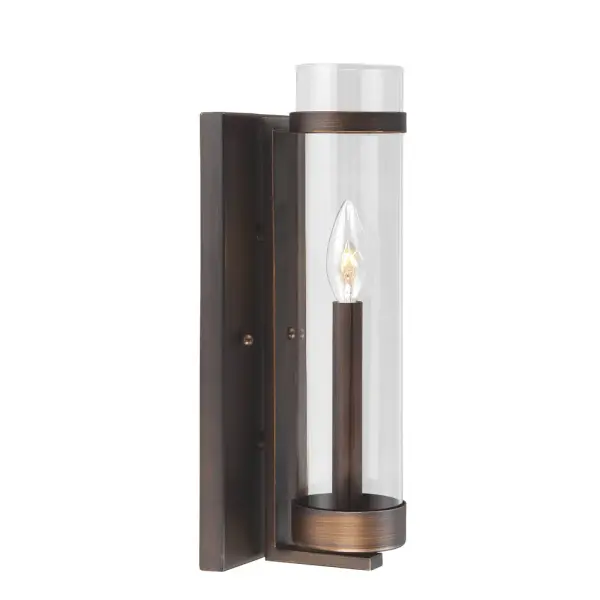 1981 Bronze Wall Sconce