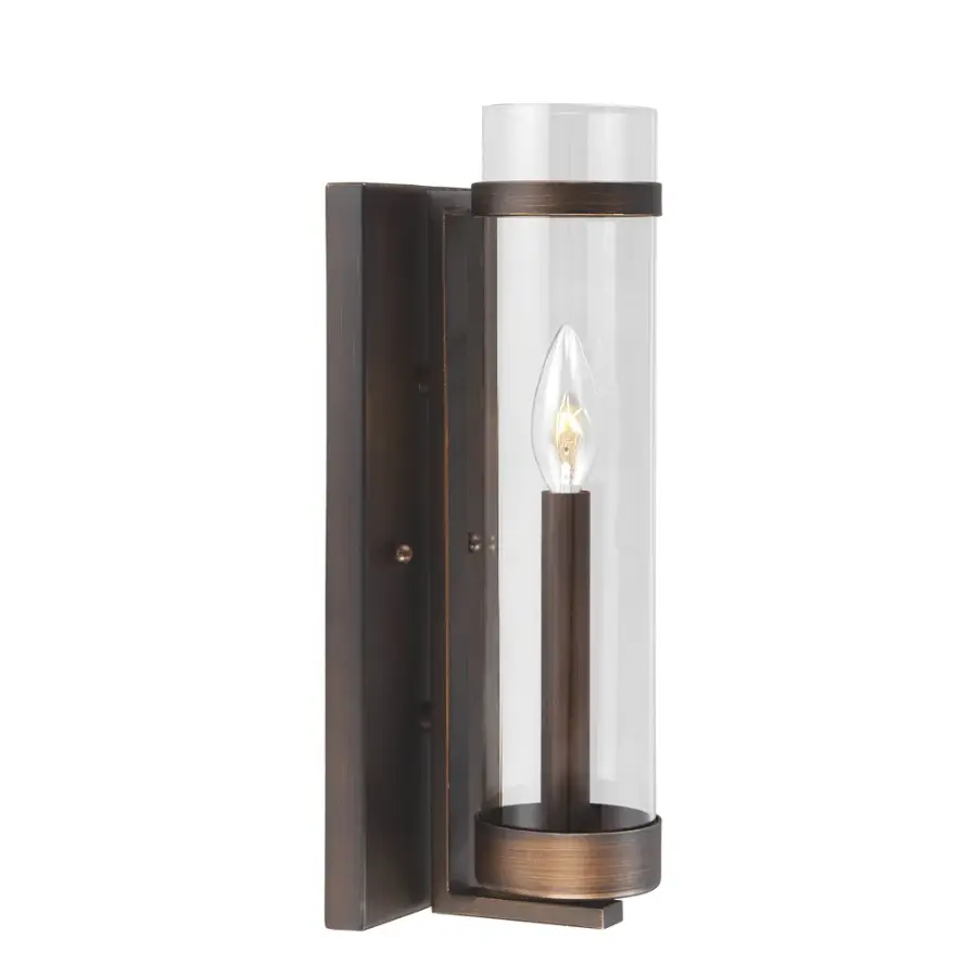 1981 Bronze Wall Sconce
