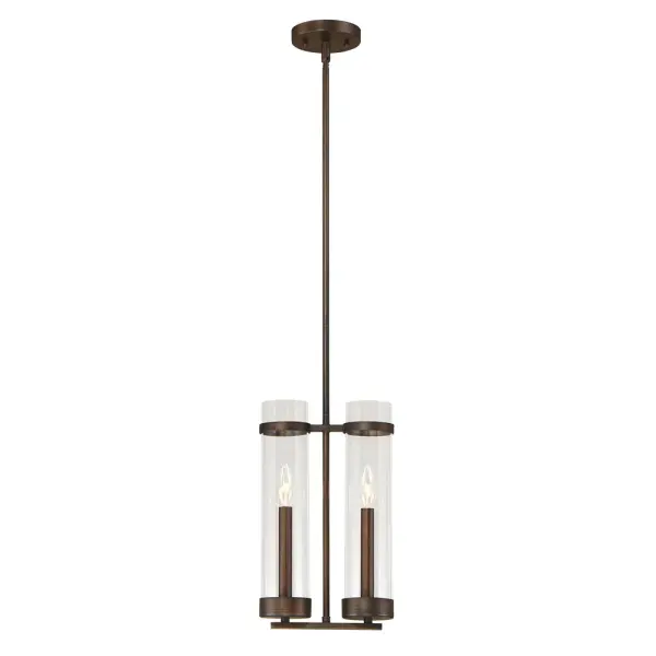 1982 Bronze Pendant Light