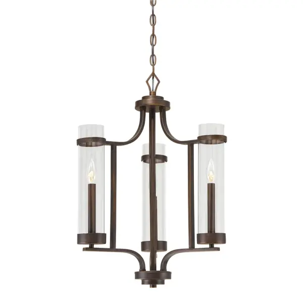 1983 Bronze Chandelier