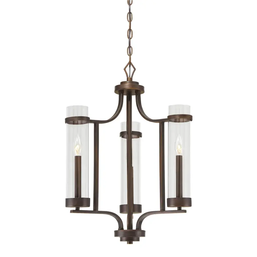 1983 Bronze Chandelier