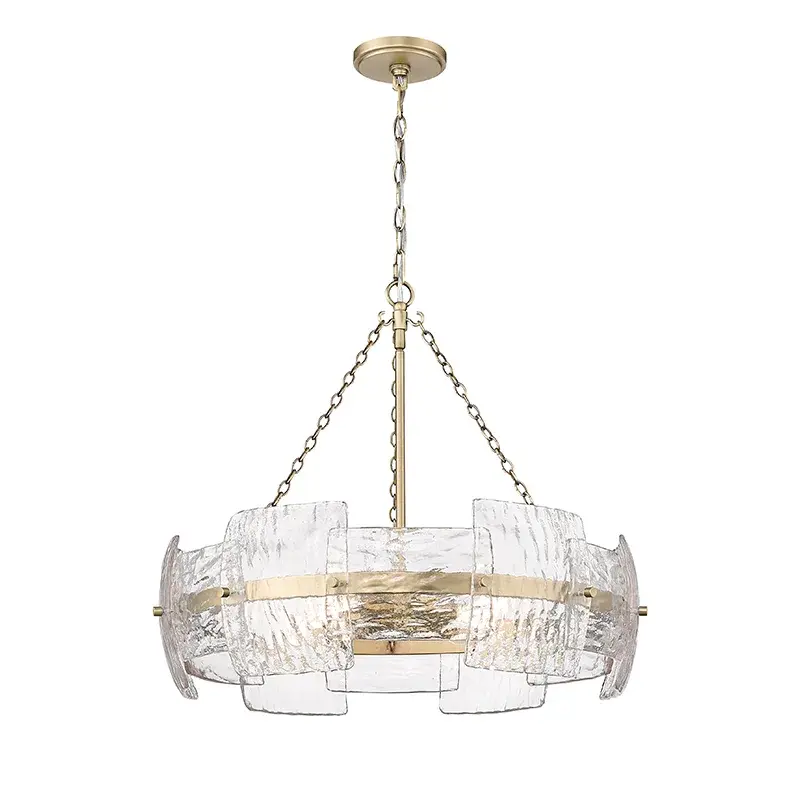 Vintage Brass Pendant Light